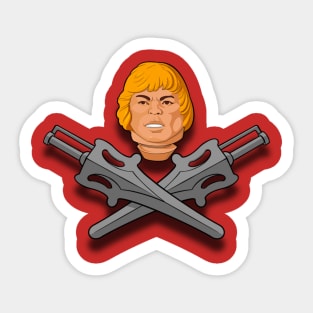 He Man & CrossSwords Sticker